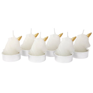 Bougies Chauffe-Plats Licorne