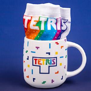 Tetris Mug & Sock Set