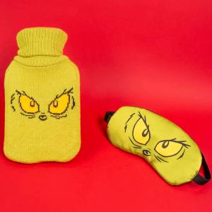 The Grinch Wrmflasche & Schlafmaske