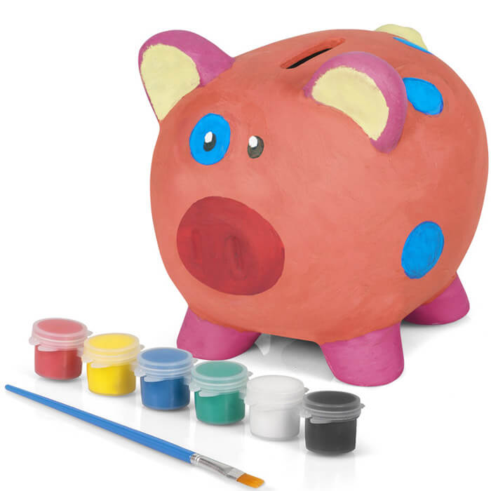 Paint Your Own Piggy Bank