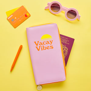 Portefeuille de Voyage Vacay Vibes