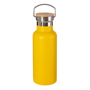 Bouteille d'Eau Jaune Moutarde