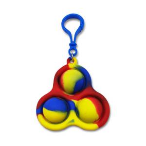 Triple Pop Key Chain