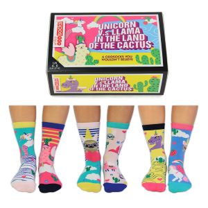 Set de Chaussettes Lamas vs Licornes