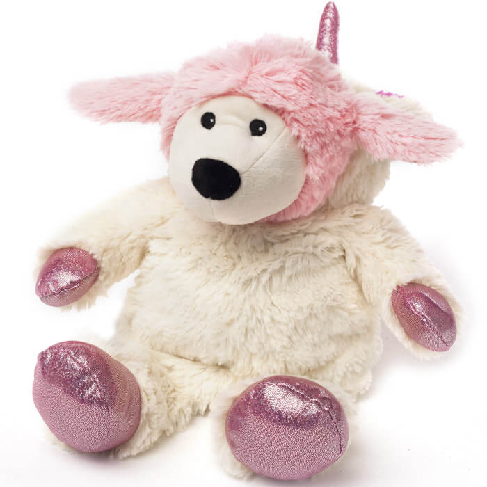 Peluche Riscaldante Unicorno con Tutina