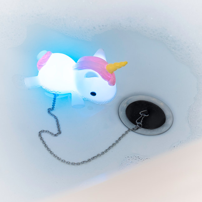 Bouchon de Baignoire Lumineux Licorne