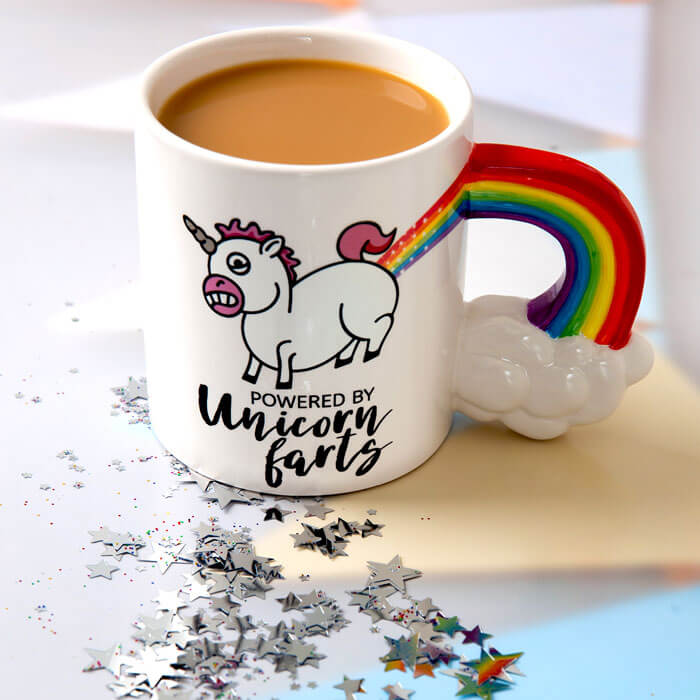 Einhorn Furz Tasse