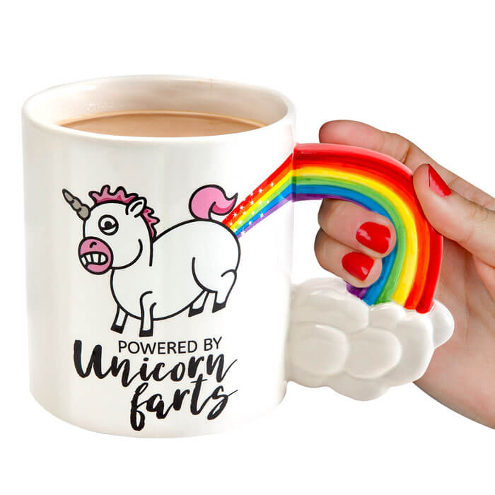 Einhorn Furz Tasse