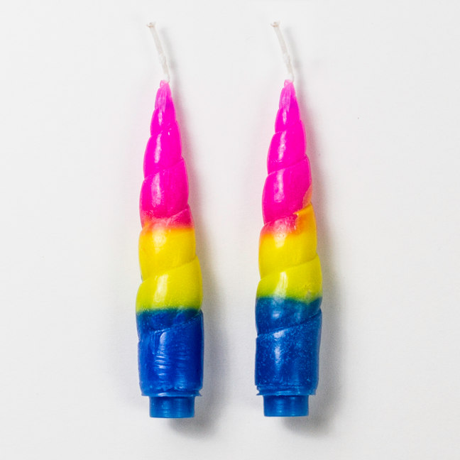 Crying Unicorn Candle