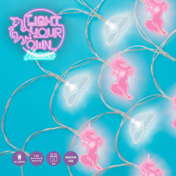 Einhorn Lichterkette
