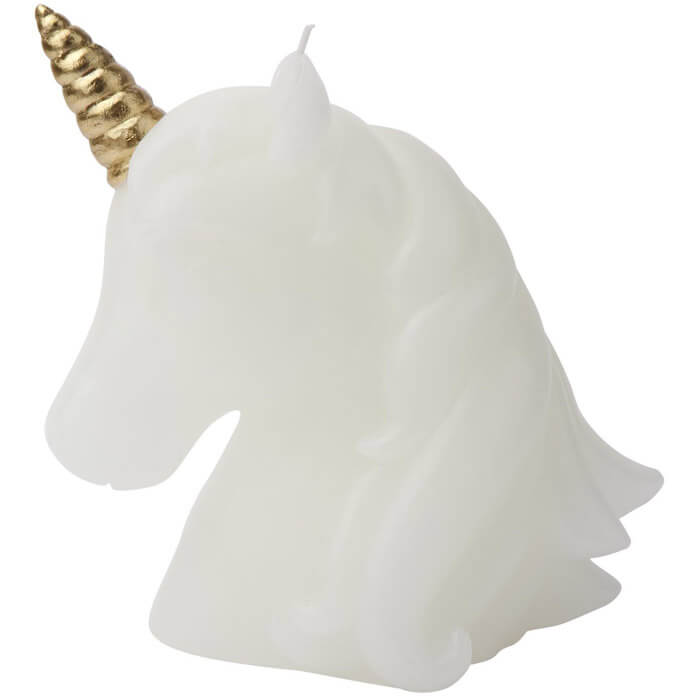 Bougie Gante Licorne