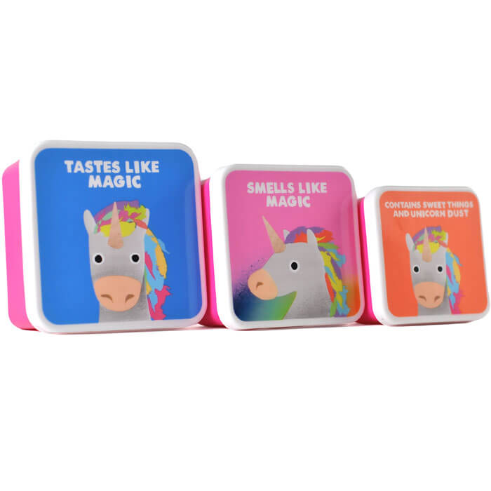 Unicorn Lunch Boxes Set