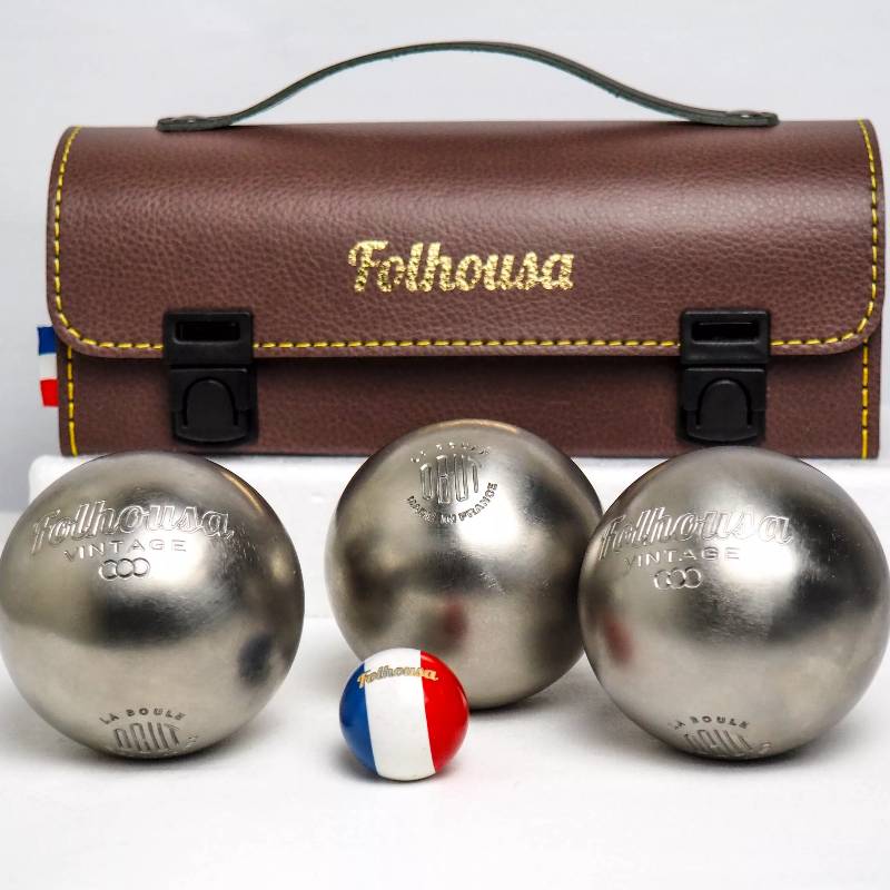 Set de boules de Ptanque Folhousa Vintage