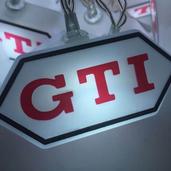 VW GTI String Lights