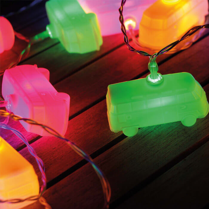 Red LED Camping Lantern Party String Lights