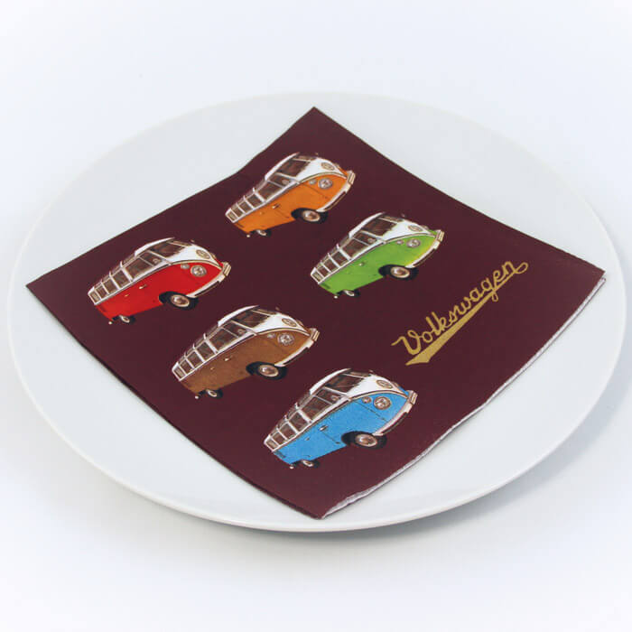 Serviettes en Papier Combi VW