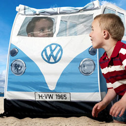 VW Bus Camper Zelt Kinder Hellblau