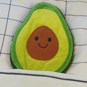 Peluche Riscaldante Avocado