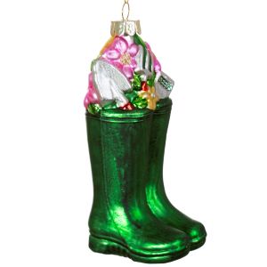 Wellington Boots Shaped Bauble