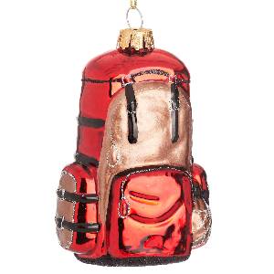 Rucksack-Weihnachtskugel