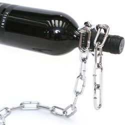 Chain Wine Bottle Holder floating wine illusion Gadgets and Gift