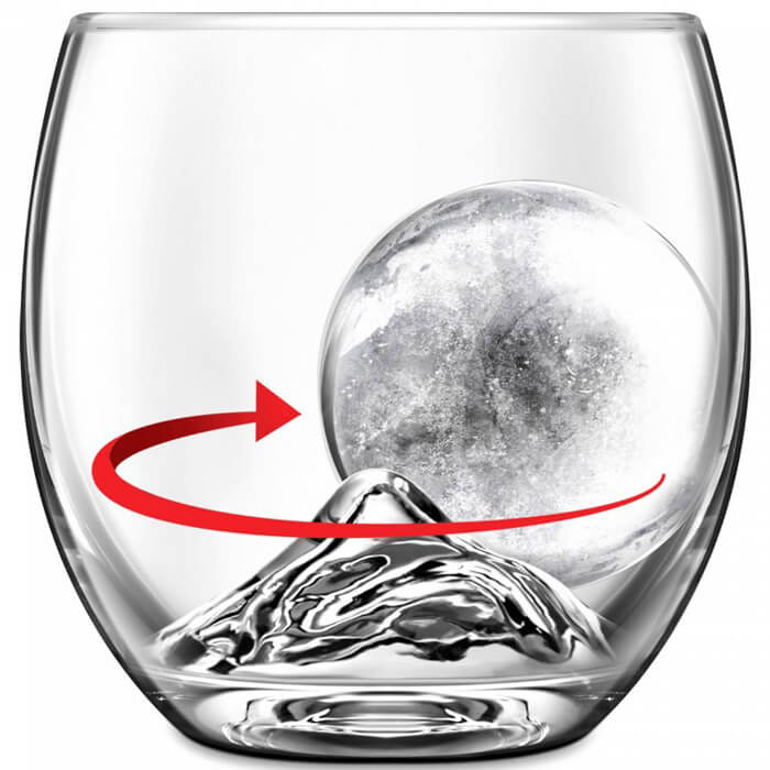 On The Rock Glass Decanter Set