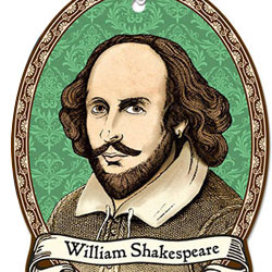 William Shakespeare Air Freshener