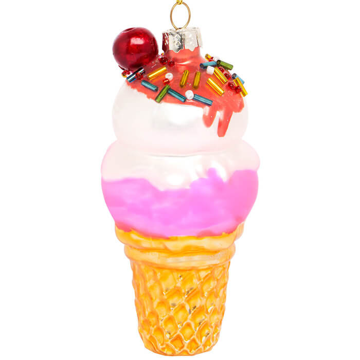 Festive Ornament Ice Cream