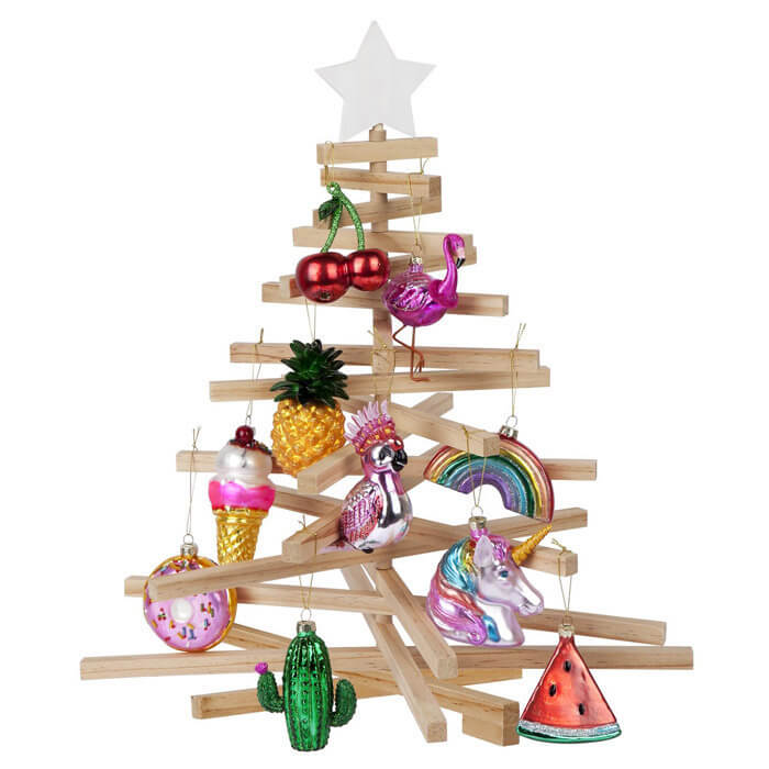 Decorazioni Natalizie Kitsch.Decorazione Albero Di Natale Cono Gelato Gadgets Idee Regalo Originali