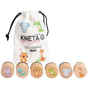 Wooden Stamp Set Zoo Animls