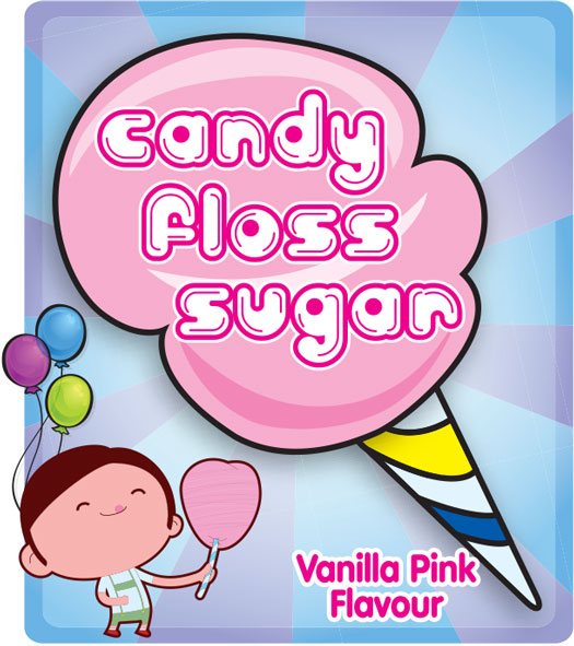 Flavoured Candy Floss Sugar